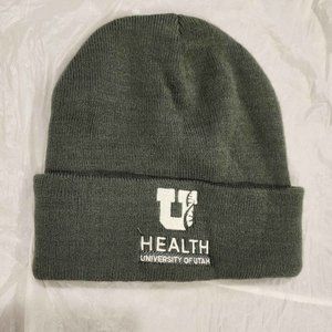 New University of Utah College Health Sundance Film Festival Beanie Cap Hat Gray